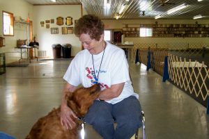 Jack with marleen in chair